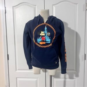 Altered Disney Vans 50th Anniversary Collab Hooded Sweatshirt -‎ sz S